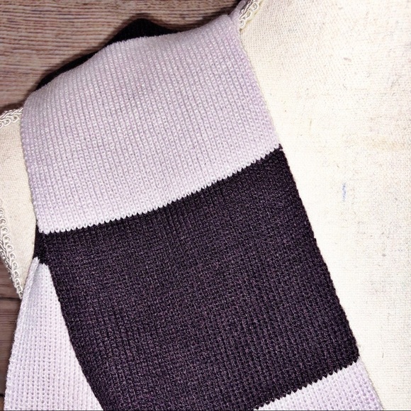 Old Navy Striped Purple Scarf 76” - Picture 3 of 6